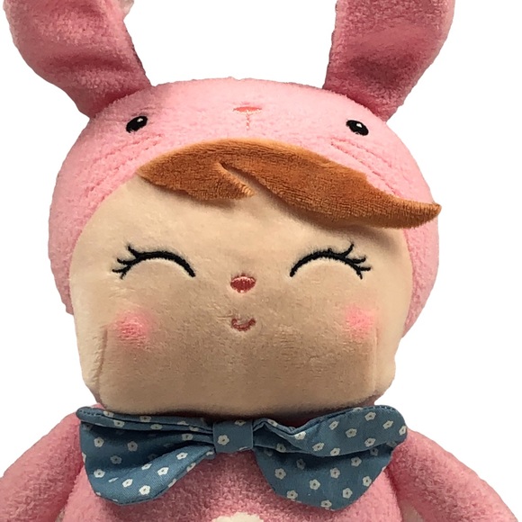 Metoo Pink Bunny Girl Doll - Picture 10 of 10